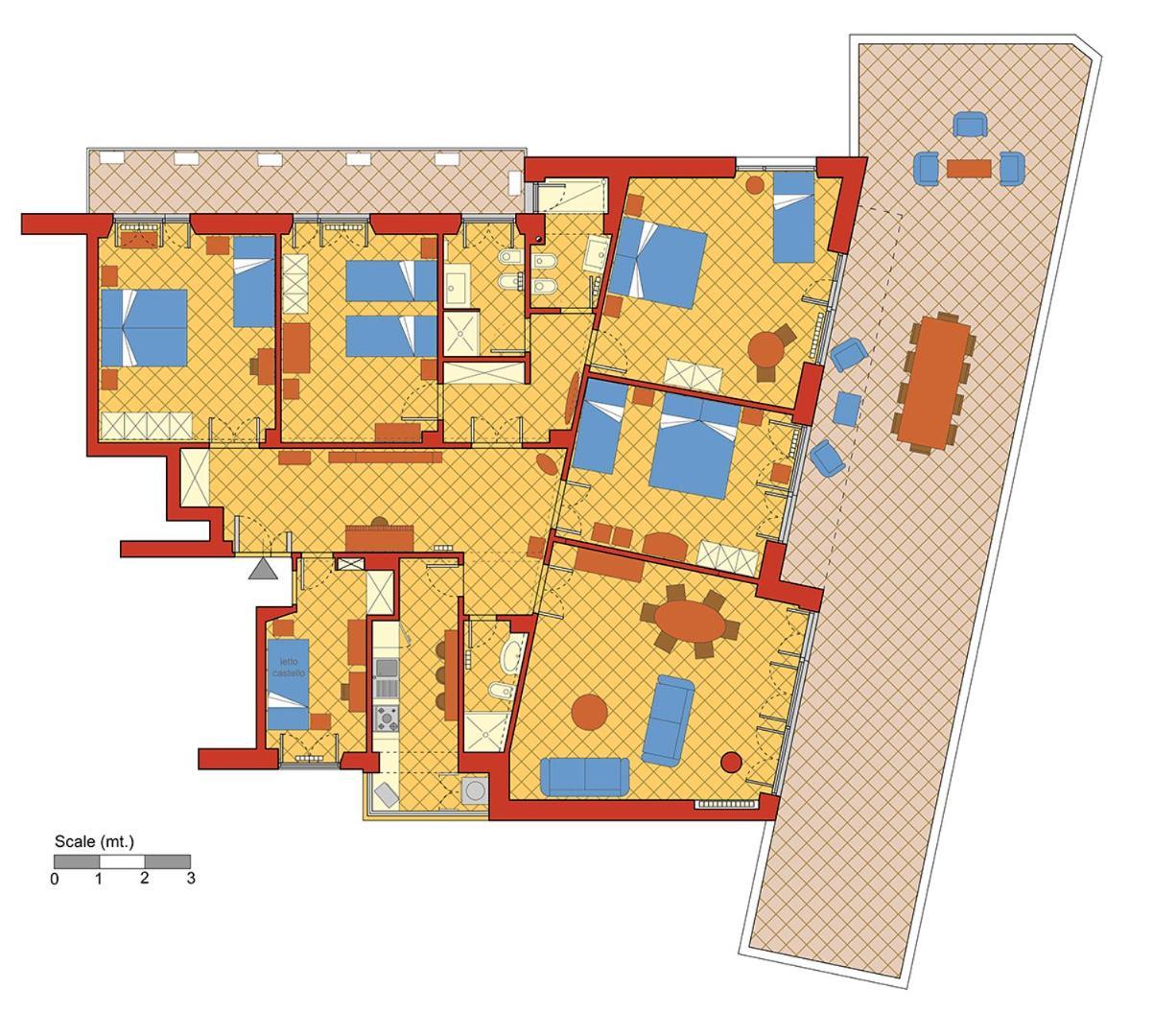 Romac San Saba 5-bedroom And Terrace Near Ostiense Appartamento